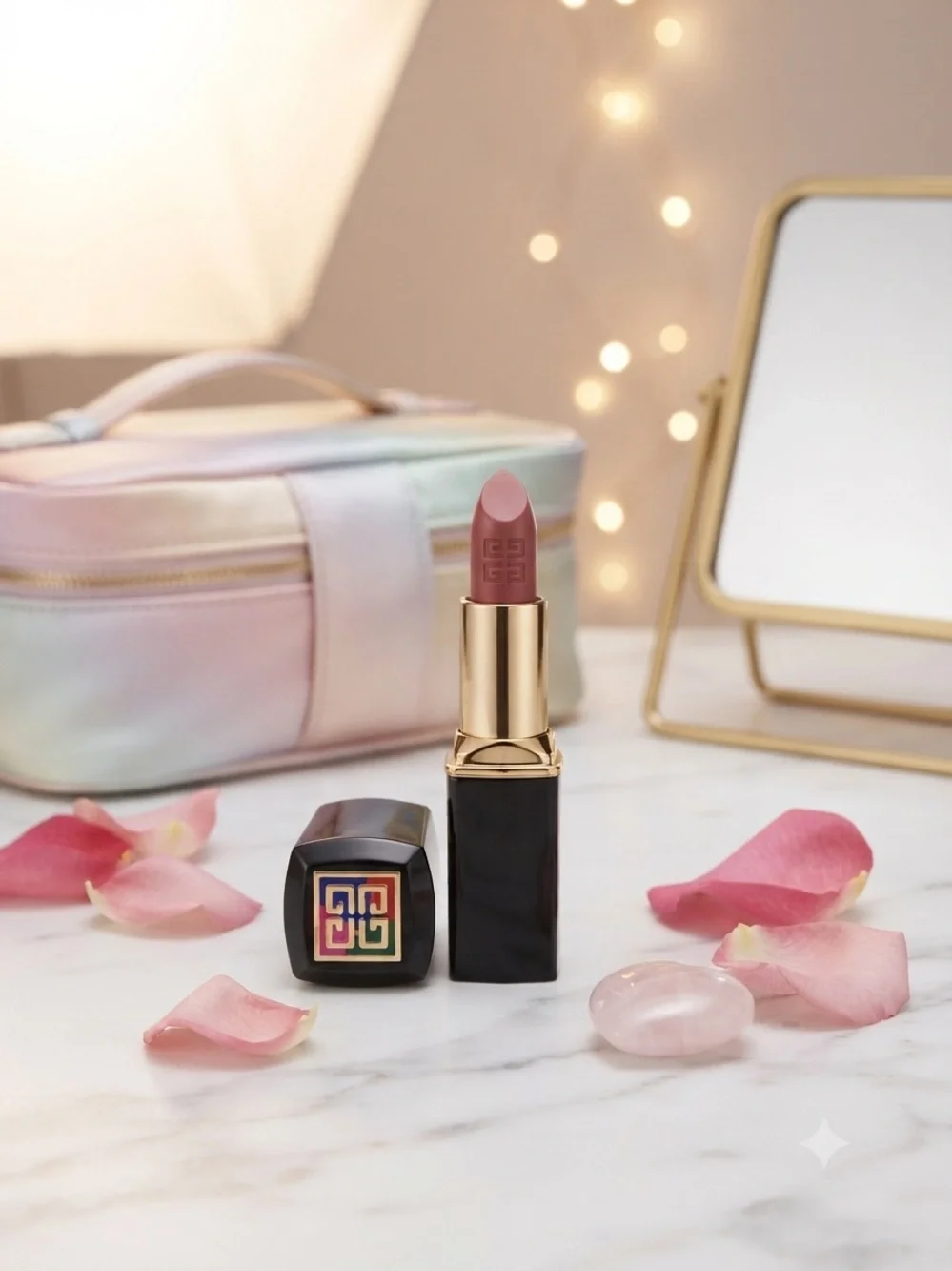 Givenchy Rosewood Pink Lipstick — Luxe Satin